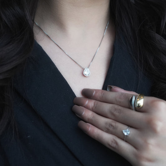 Emily Silver Necklace