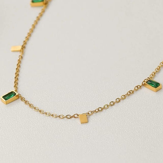Estrella Emerald Chain