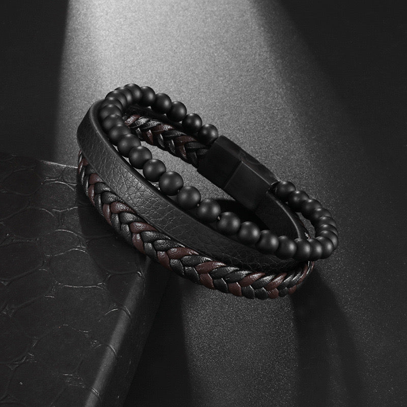 Multilayered Volcanic Stone Band