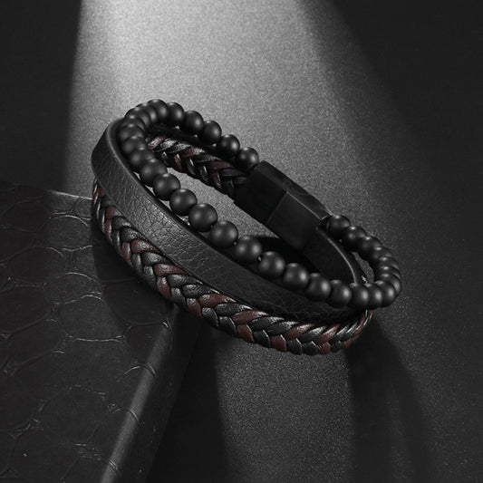 Multilayered Volcanic Stone Band