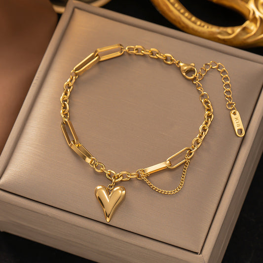 Kate's Heart Bracelet