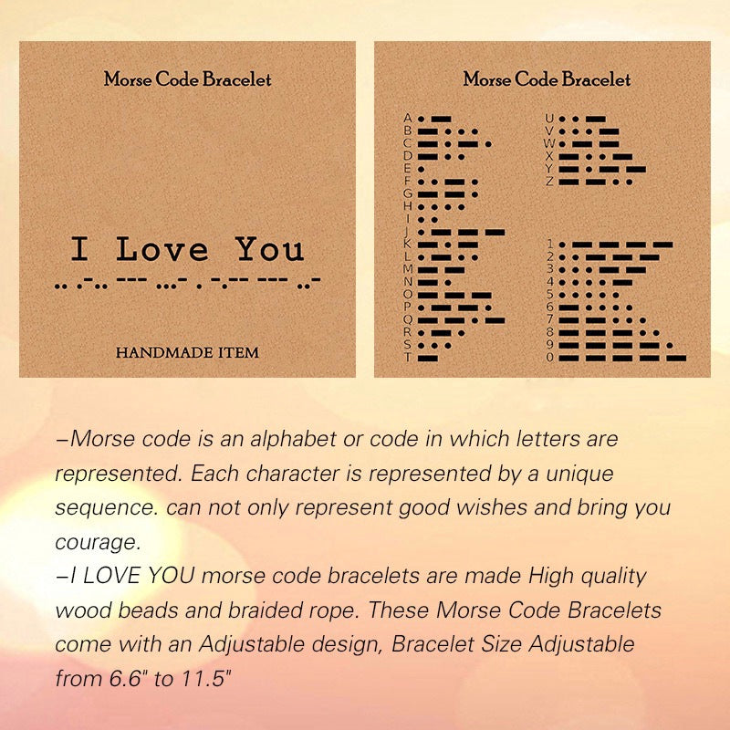 Morse Code Bracelet